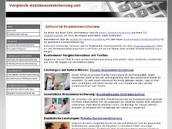 vergleich-krankenversicherung.net website preview