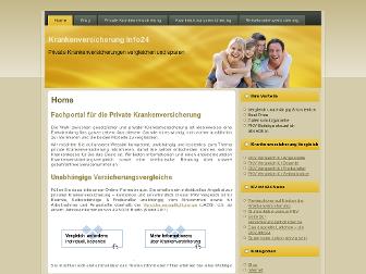krankenversicherung-info24.de website preview