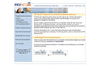 pkv-info24.de website preview
