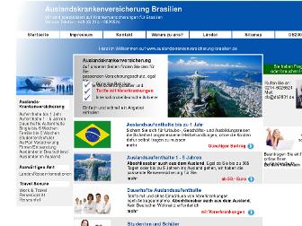 auslandskrankenversicherung-brasilien.de website preview