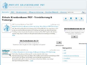 private-krankenkasse-pkv.de website preview
