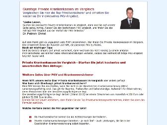 privatekrankenkassen.org website preview