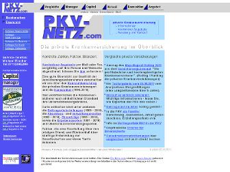 pkv-netz.com website preview
