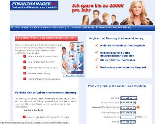 finanzmanager24.com website preview