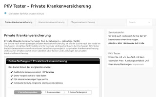 pkv-tester.de website preview