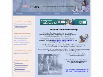 private-krankenversicherung-pkv24.info website preview