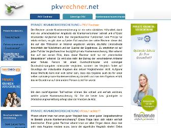 pkvrechner.net website preview