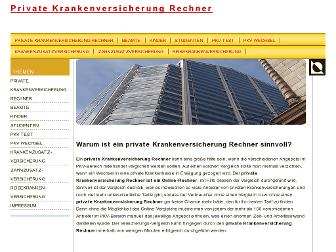 privatekrankenversicherungrechner.com website preview