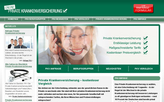 online-private-krankenversicherung.info website preview