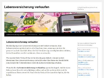 lebensversicherungverkaufen.com website preview