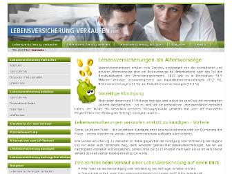 lebensversicherung-verkaufen.net website preview
