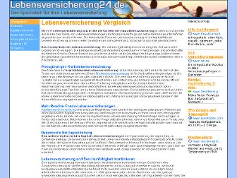 lebensversicherung24.de website preview