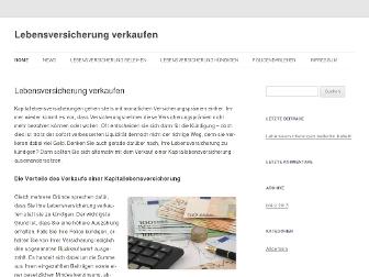 lebensversicherungverkaufen.org website preview