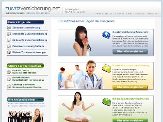 zusatzversicherung.net website preview