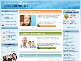 zusatzversicherung.name website preview