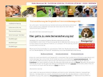 tierversicherungen.biz website preview