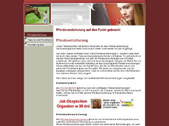 punto-pferdeversicherung.de website preview