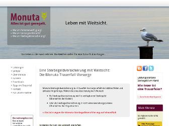 monuta.de website preview