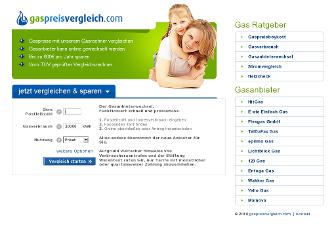 gaspreisvergleich.com website preview