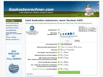 gaskostenrechner.com website preview