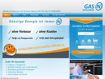 gas-in.de website preview
