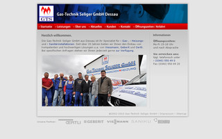 gas-technik-seliger.de website preview