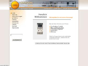 marquis-gmbh.de website preview