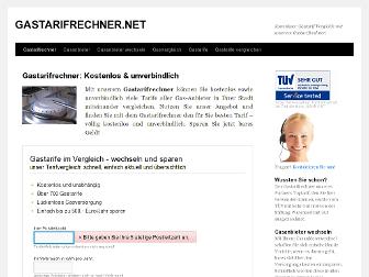 gastarifrechner.net website preview