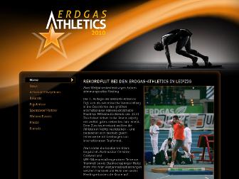 erdgas-athletics.laz-leipzig.de website preview