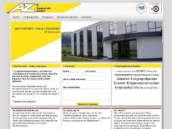 az-gastechnik.de website preview