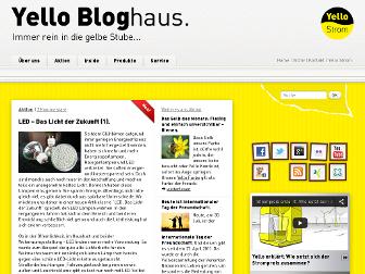 bloghaus.yellostrom.de website preview