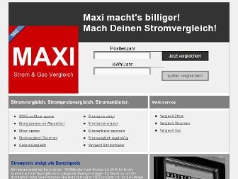 maxi-stromvergleich.de website preview