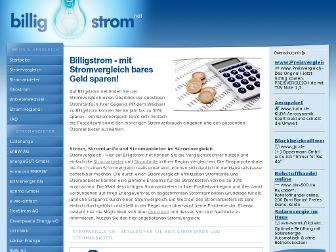 billigstrom.net website preview