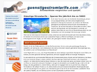 guenstigestromtarife.com website preview