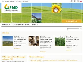 bioenergie.fnr.de website preview