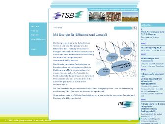tsb-energie.de website preview