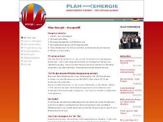 plan-energie.com website preview