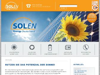 solen-energy.de website preview