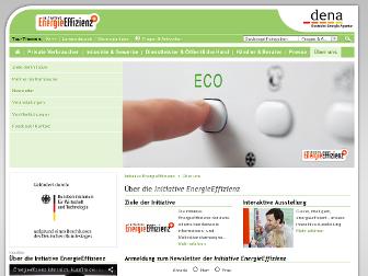 initiative-energieeffizienz.de website preview