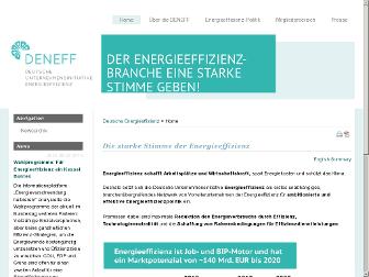 deneff.org website preview
