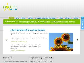neue-energien-west.de website preview