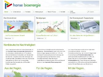 hanse-bioenergie.de website preview