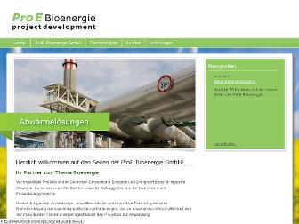 proe-bioenergie.de website preview
