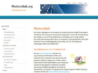 photovoltaik.org website preview