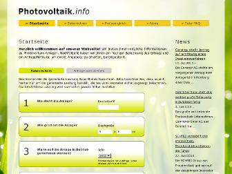 photovoltaik.info website preview