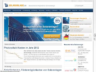 solaranlage.de website preview