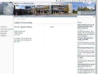 ipe.uni-stuttgart.de website preview