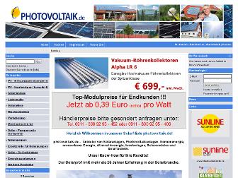 photovoltaik.de website preview