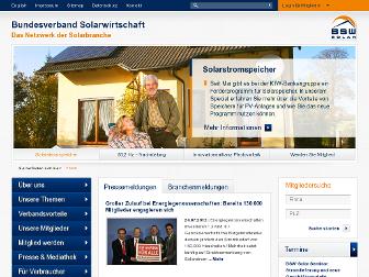 solarwirtschaft.de website preview