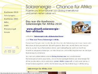 solarenergie-fuer-afrika.de website preview